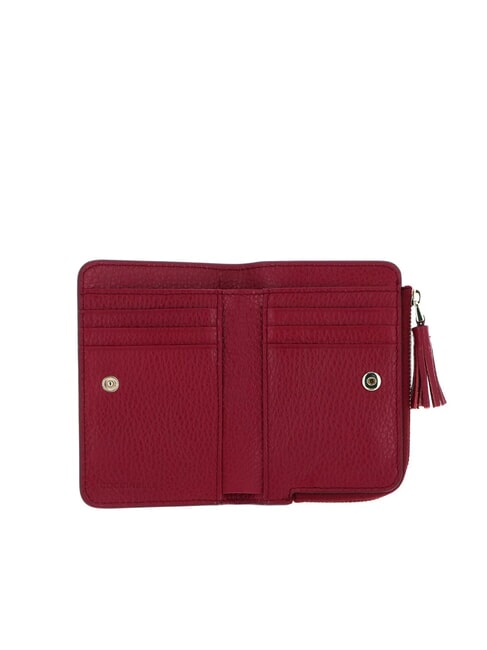 CAMPIONARIO - TASSEL  Portafoglio Donna in pelle sangria - Portafogli Donna