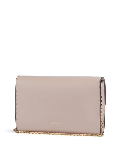 CAMPIONARIO - MAGIE 2NITE Pochette in pelle con tracolla catena rosette - Borse Donna