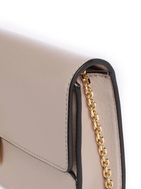 CAMPIONARIO - MAGIE 2NITE Pochette in pelle con tracolla catena rosette - Borse Donna