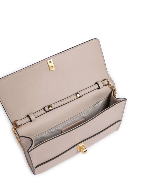 CAMPIONARIO - MAGIE 2NITE Pochette in pelle con tracolla catena rosette - Borse Donna