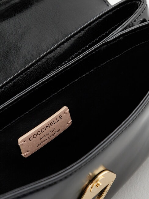 CAMPIONARIO - DEW SHINY CALF Mini Bag a tracolla Nero - Borse Donna