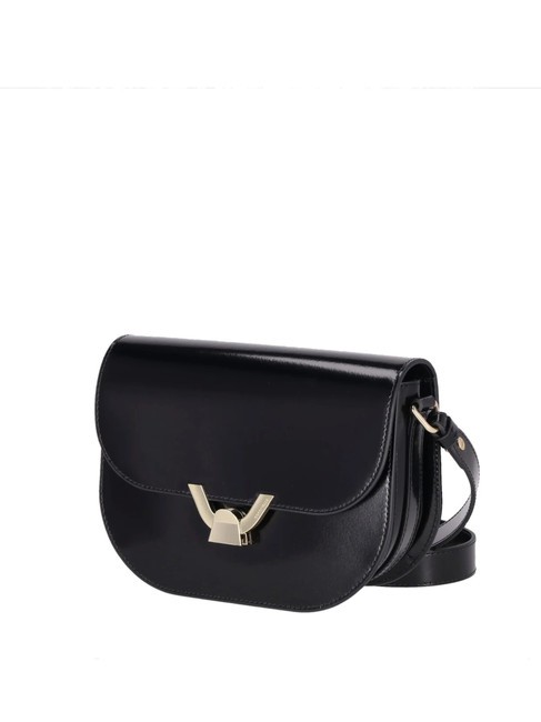 CAMPIONARIO - DEW SHINY CALF  Mini Bag a tracolla, in pelle Nero - Borse Donna