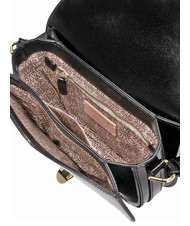 COCCINELLE CAMPIONARIO - DEW SHINY CALF  Mini Bag a tracolla, in pelle Nero - Borse Donna - 4