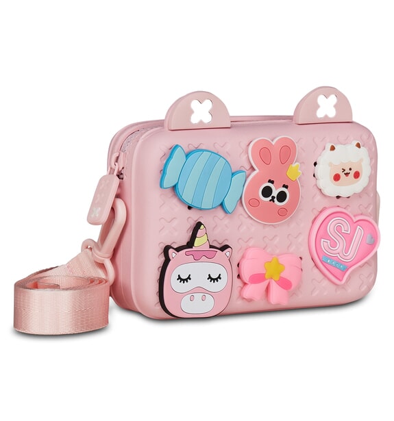 GIRLY PINS Borsa a tracolla LOLLIPOP PINK        - Borse e accessori kids