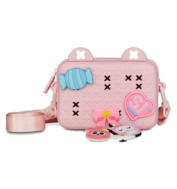 GIRLY PINS Borsa a tracolla LOLLIPOP PINK        - Borse e accessori kids