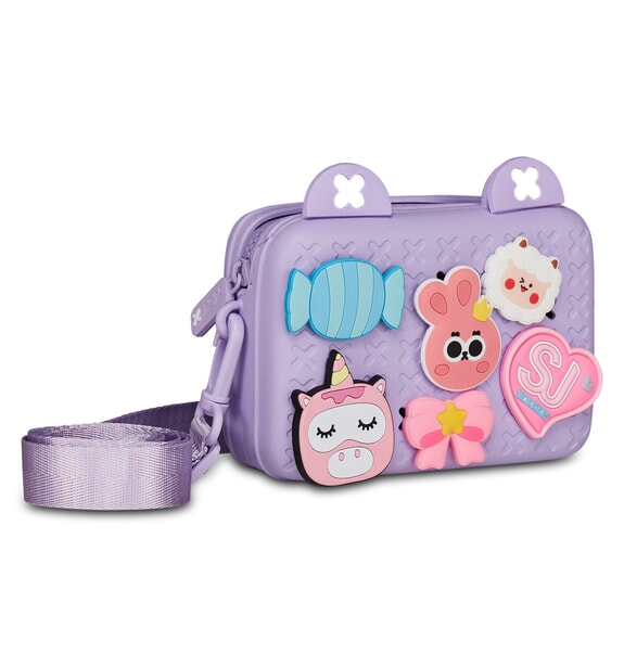 GIRLY PINS Borsa a tracolla english lavander - Borse e accessori kids