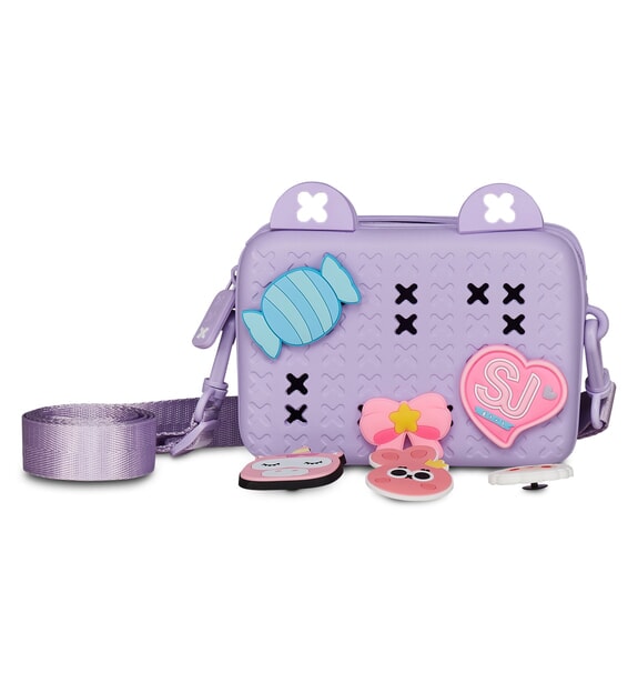 GIRLY PINS Borsa a tracolla english lavander - Borse e accessori kids