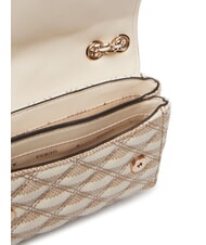 GUESS GIULLY 2 Mini Bag doppia portabilit&agrave; taupe/multi - Borse Donna - 5