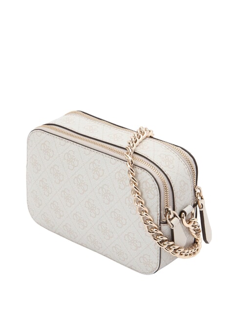 NOELLE 2 Borsa camera case a tracolla bone logo - Borse Donna