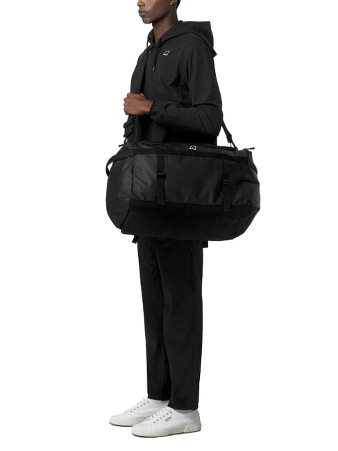 VERCOS TRAVEL Borsone da viaggio, doppia portabilit&agrave; black pure - Zaini Scuola & Tempo Libero