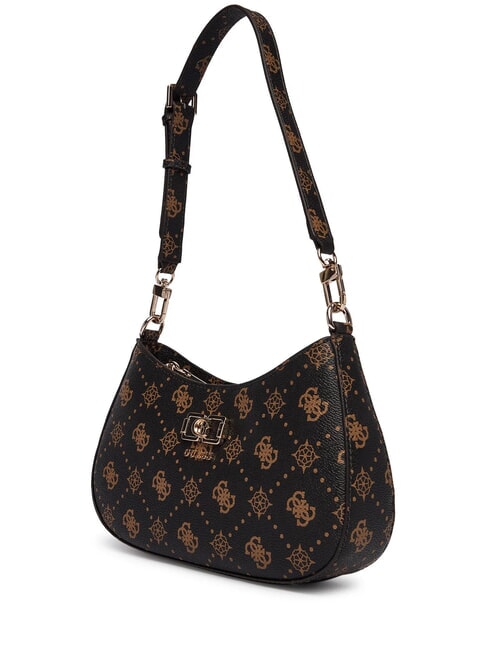 EMELIE LOGO Borsa a spalla espresso logo - Borse Donna