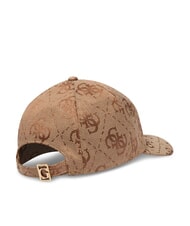 GUESS PRINTED LEOPARD Cappello da baseball LATTE LOGO - Cappelli - 2
