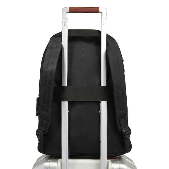 BUSINESS CASUAL Zainetto pieghevole in tessuto Nero - Zaini da lavoro porta PC