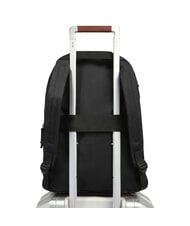 PIQUADRO BUSINESS CASUAL Zainetto pieghevole in tessuto Nero - Zaini da lavoro porta PC - 4