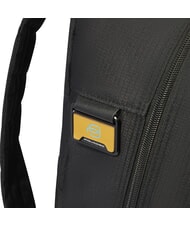 PIQUADRO BUSINESS CASUAL Zainetto pieghevole in tessuto Nero - Zaini da lavoro porta PC - 5