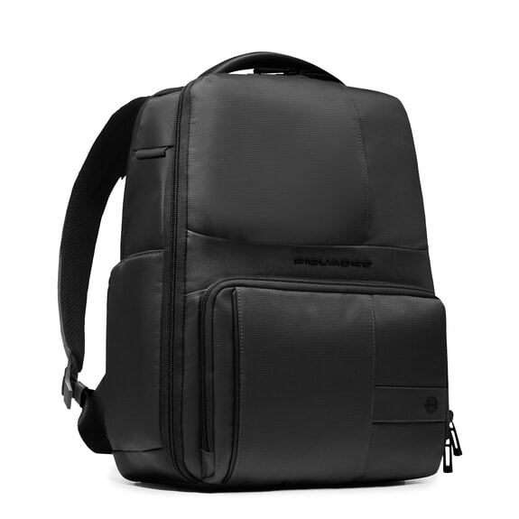 WOLLEM Zaino porta PC 14" mistopelle Nero - Zaini da lavoro porta PC