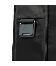PIQUADRO WOLLEM Zaino porta PC 14" mistopelle Nero - Zaini da lavoro porta PC - 4