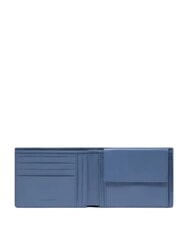 PIQUADRO ATLAS Portacarte portamonete piatto in pelle avio - Portafogli Uomo - 3