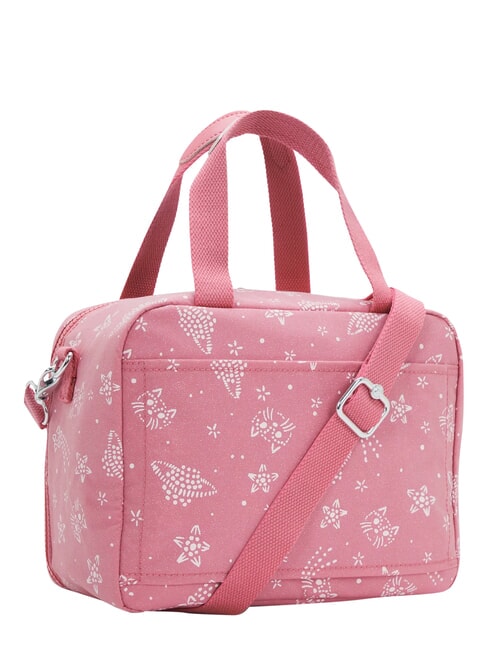 MIYO Borsa porta pranzo con tracolla medium pink - Borse e accessori kids