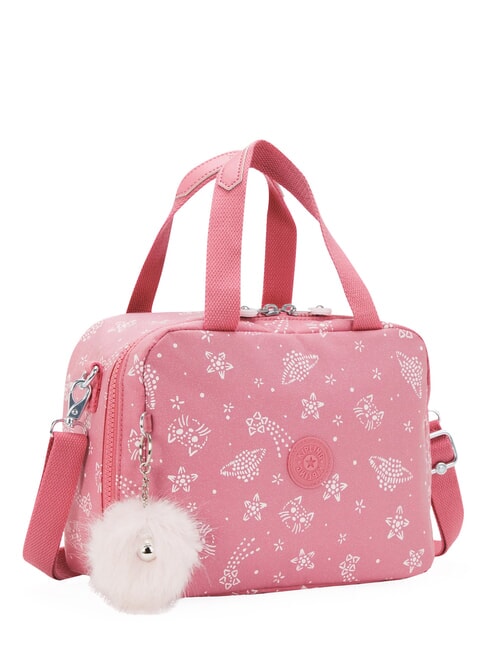 MIYO Borsa porta pranzo con tracolla medium pink - Borse e accessori kids
