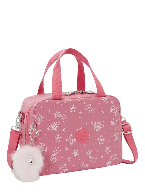 MIYO Borsa porta pranzo con tracolla medium pink - Borse e accessori kids