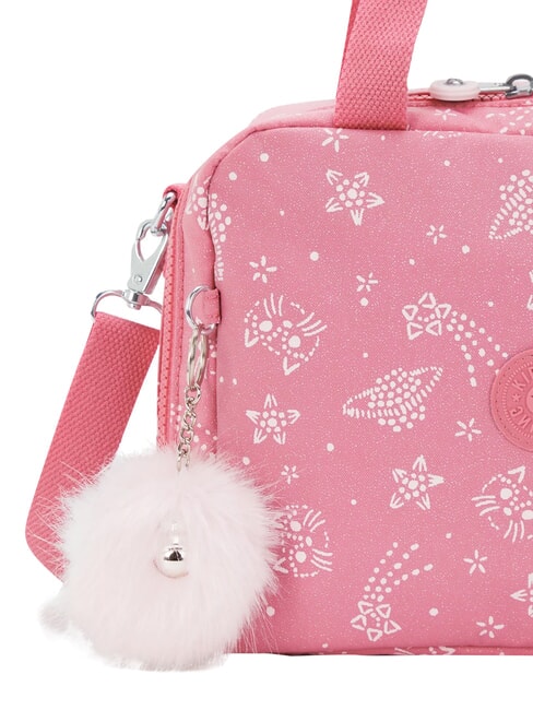 MIYO Borsa porta pranzo con tracolla medium pink - Borse e accessori kids