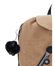 KIPLING NEW FUNDAMENTAL L Zaino in tessuto early tan heritage - Zaini Scuola & Tempo Libero - 4