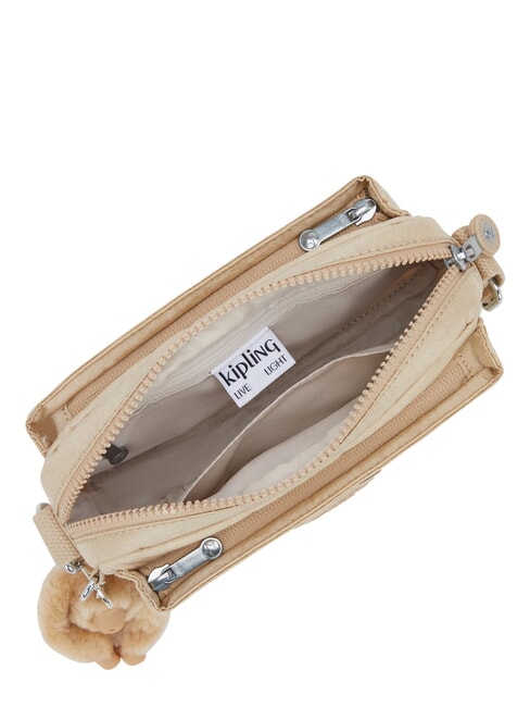 ABANU S Borsa a tracolla sparkled beige - Borse Donna