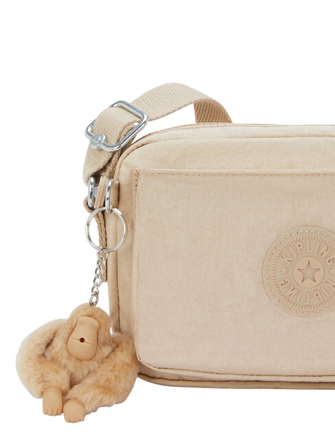 ABANU S Borsa a tracolla sparkled beige - Borse Donna
