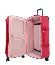 KIPLING SPONTANEOUS Trolley misura grande resort pink - Trolley Semirigidi - 4