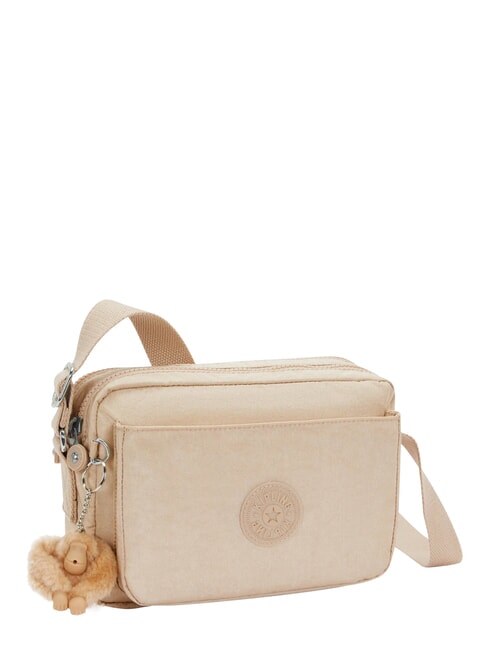ABANU M Borsa a tracolla sparkled beige - Borse Donna