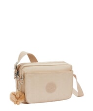 KIPLING ABANU M Borsa a tracolla sparkled beige - Borse Donna - 3