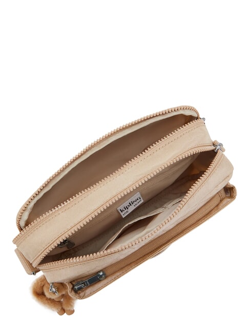 ABANU M Borsa a tracolla sparkled beige - Borse Donna