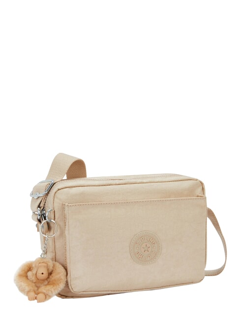 ABANU M Borsa a tracolla sparkled beige - Borse Donna