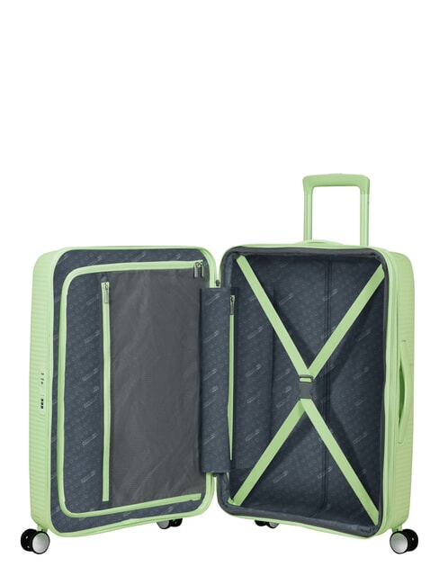 SOUNDBOX SPINNER Trolley medio, espandibile kiwi green - Trolley Rigidi