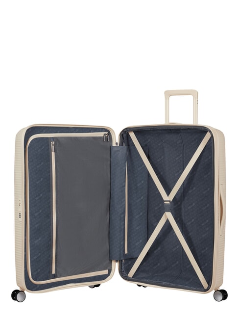 SOUNDBOX Trolley grande espandibile coconut sand - Trolley Rigidi