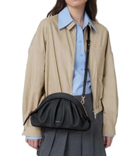 COCCINELLE CAMPIONARIO - CHEEK SMOOTH  Borsa a tracolla, in pelle Nero - Borse Donna - 4