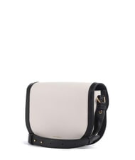 COCCINELLE CAMPIONARIO - DEW BICOLOR Mini Bag a tracolla, in pelle blanco/noir - Borse Donna - 2