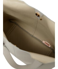 COCCINELLE CAMPIONARIO - BRUME Borsa a spalla, in pelle light grey - Borse Donna - 4