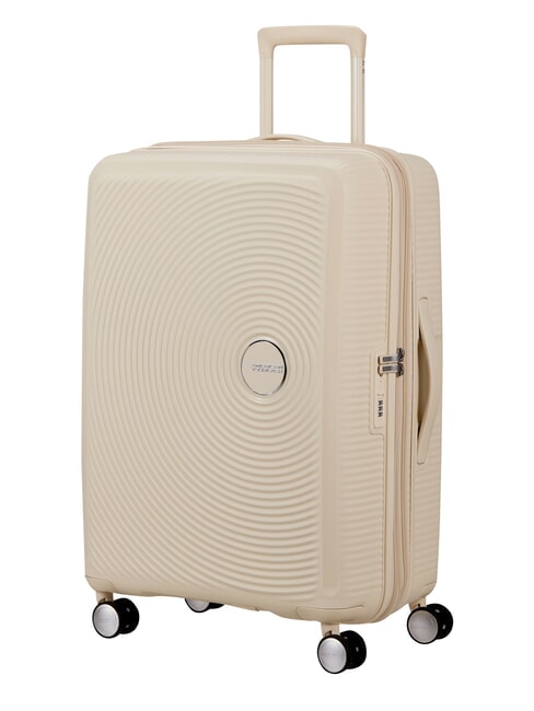 SOUNDBOX SPINNER Trolley medio, espandibile coconut sand - Trolley Rigidi