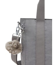 KIPLING ASSENI MINI  Tote bag con tracolla medium grey - Borse Donna - 5