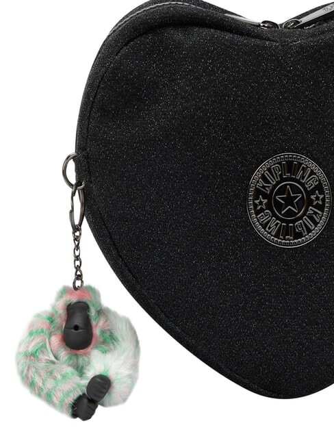 HEARTY Zaino mini cuore black - Borse Donna