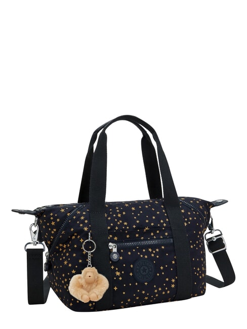 ART MINI PRINT Borsa a mano piccola dark blue - Borse Donna