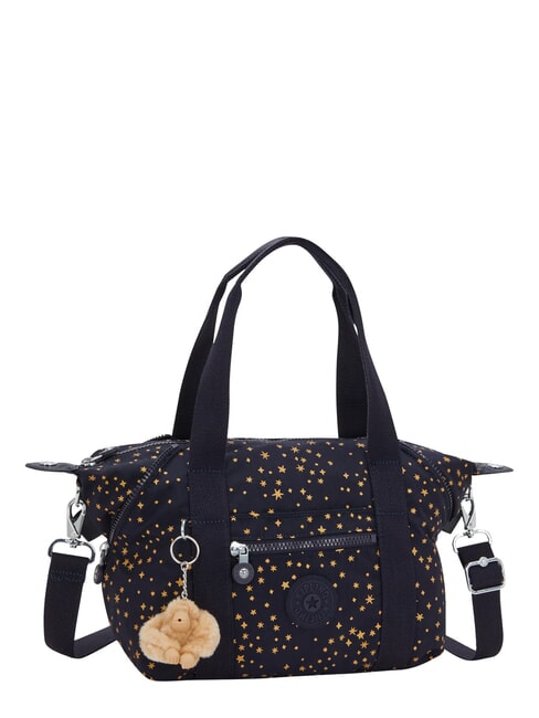 ART MINI PRINT Borsa a mano piccola dark blue - Borse Donna