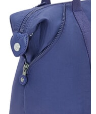 KIPLING ART TOTE M Shopper con tracolla ocean blue - Borse Donna - 7
