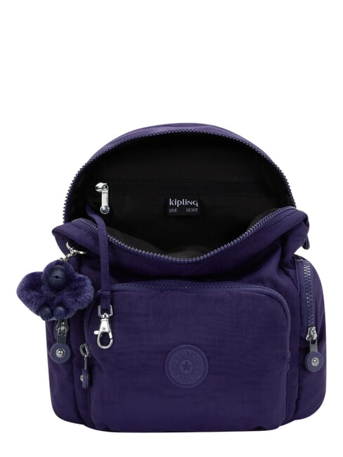 CITY ZIP MINI Zaino piccolo con flap dark blue - Borse Donna