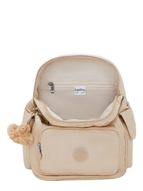CITY PACK S Zainetto sparkled beige - Borse Donna