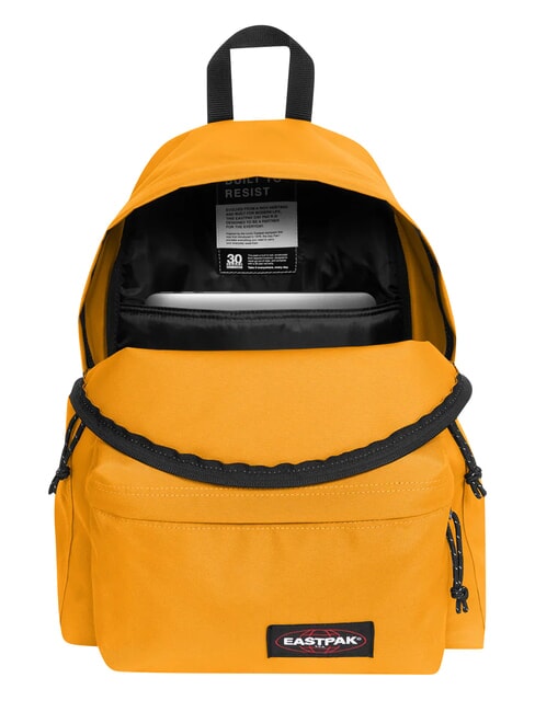 PADDED DAY PAK'R Zaino porta PC 14" con tasca porta borraccia mango yellow - Zaini Scuola & Tempo Libero