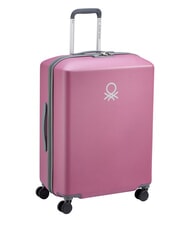 BENETTON By DELSEY UCB HARD Set 3 trolley:cabin+medio+grande peonia - Set Trolley - 3
