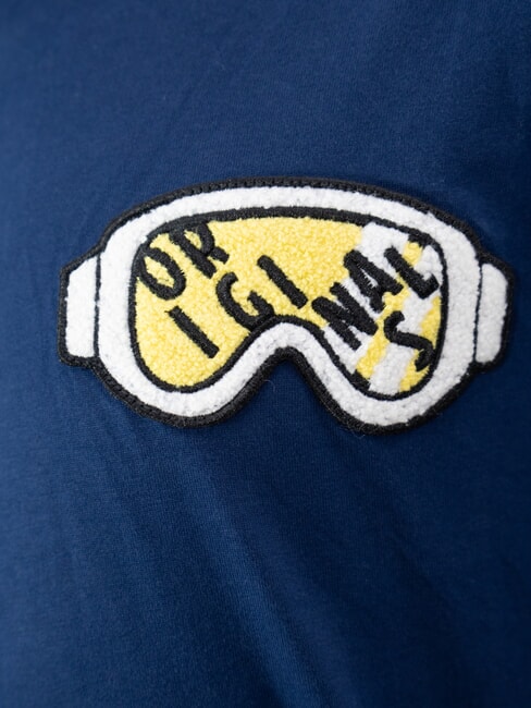 ORIGINALS ANOTHER T-Shirt in cotone bluejeans - T-shirt Uomo